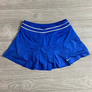 Nike Dri-Fit Blue Tennis Skirt